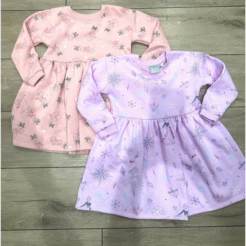 Disney Pink and Purple Kids Dresses